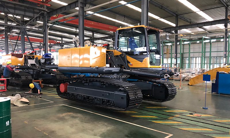 Lini Produksi Pembuatan Mesin Forklift