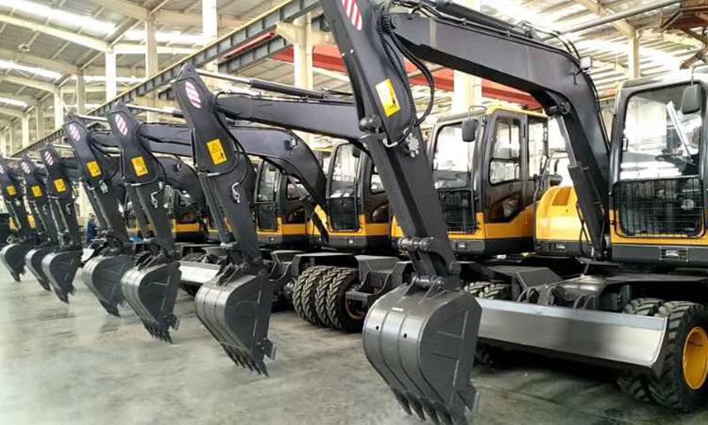 Lini Produksi Pembuatan Mesin Forklift