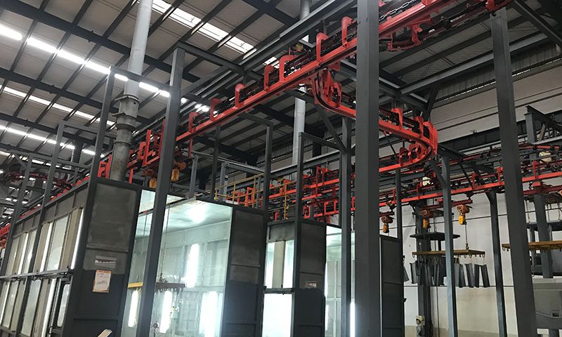 Lini Produksi Pembuatan Mesin Forklift