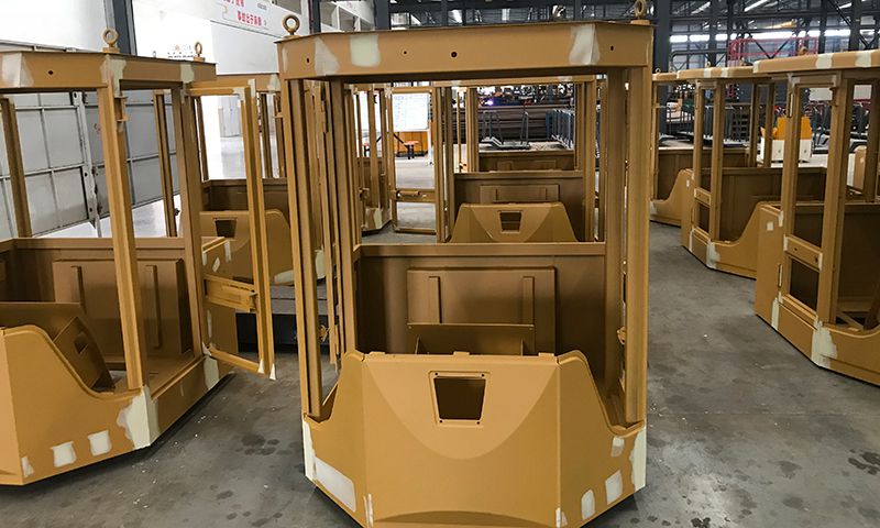 Lini Produksi Pembuatan Mesin Forklift