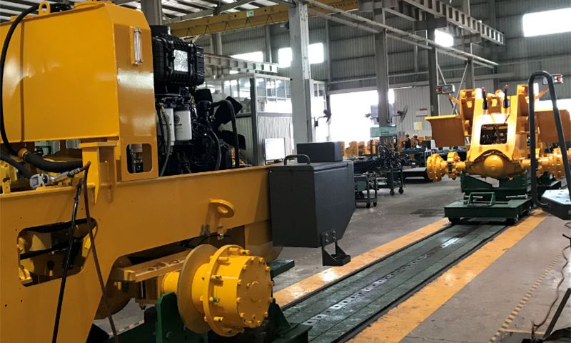 Lini Produksi Pembuatan Mesin Forklift