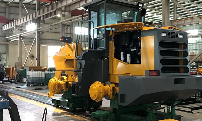 Lini Produksi Pembuatan Mesin Forklift
