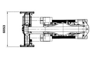 Alat Berat Reach Stacker / Alat Berat Pengangkat Kontainer, FK11-1510T