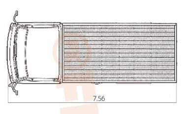 Truk Pick Up Dropside / Truk Bak Terbuka Dropside, FK6-100T