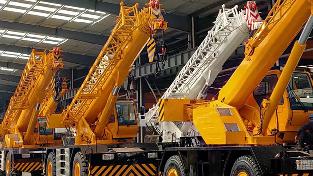 Lini Produksi Pembuatan Mesin Forklift