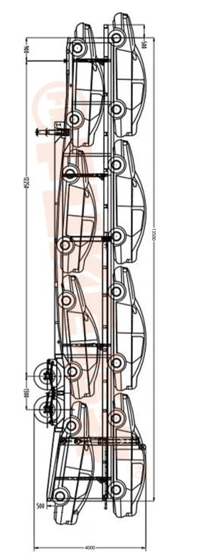Car Carrier / Karoseri Hauler Mobil, FK35-1302G