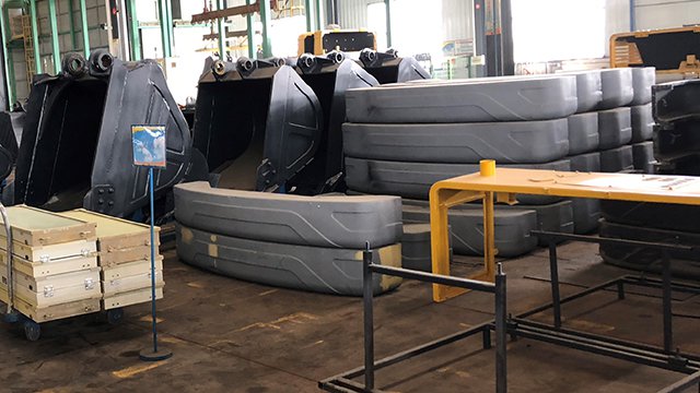 Lini Produksi Pembuatan Mesin Forklift