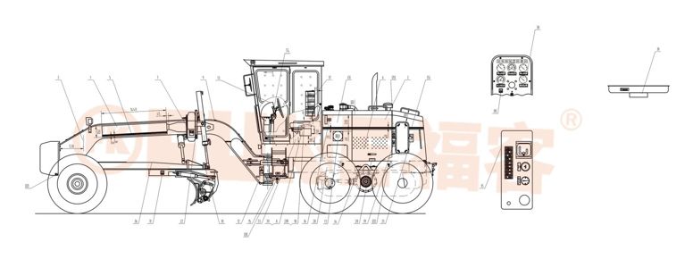 Motor Grader / Grader Pisau Panjang, FK-120