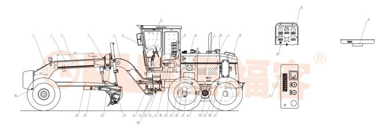 Motor Grader / Grader Pisau Panjang, FK-140
