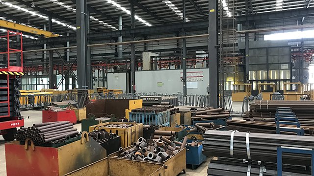 Lini Produksi Pembuatan Mesin Forklift