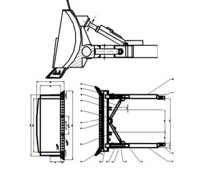 Crawler Dozer / Dozer Roda Rantai, FK14-086T