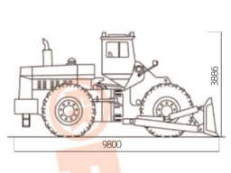 Wheel Dozer / Dozer Roda Ban Baret, FK14-91200