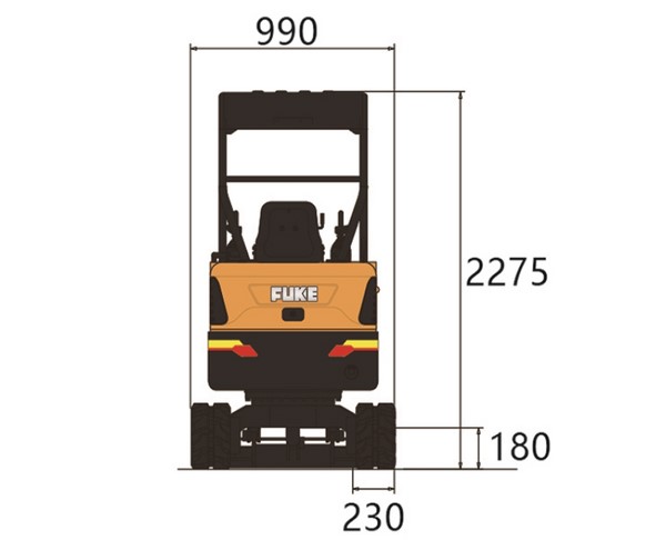 Ekskavator Mini / Mini Excavator, FK18-9
