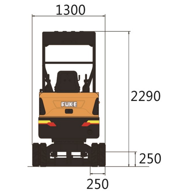 Ekskavator Mini / Mini Excavator, FK22-9