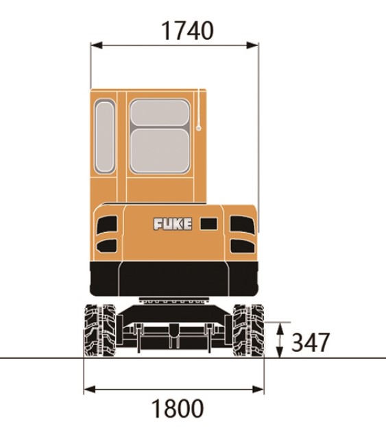 Ekskavator Mini / Mini Excavator, FK35SR