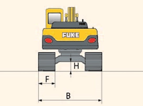 Crawler Excavator / Ekskavator Roda Rantai, FK480-9
